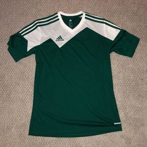 Adidas Climacool Green and White T-Shirt